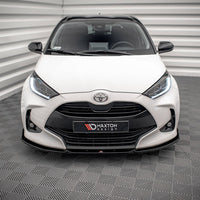 Maxton Design - FRONT SPLITTER V.1 + FLAPS TOYOTA YARIS MK4