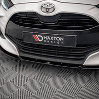 Maxton Design - FRONT SPLITTER V.1 + FLAPS TOYOTA YARIS MK4