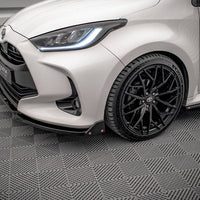 Maxton Design - FRONT SPLITTER V.1 + FLAPS TOYOTA YARIS MK4