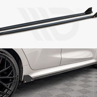 Maxton Design - SIDE SKIRTS DIFFUSERS V.1 + FLAPS TOYOTA YARIS MK4