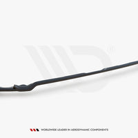 Maxton Design - CENTRAL REAR SPLITTER V.1 + FLAPS TOYOTA YARIS MK4