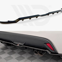 Maxton Design - CENTRAL REAR SPLITTER V.2 (VERTICAL BARS) TOYOTA YARIS MK4