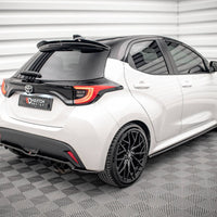 Maxton Design - CENTRAL REAR SPLITTER V.2 (VERTICAL BARS) TOYOTA YARIS MK4