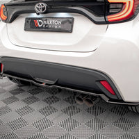Maxton Design - CENTRAL REAR SPLITTER V.2 (VERTICAL BARS) TOYOTA YARIS MK4