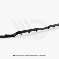 Maxton Design - CENTRAL REAR SPLITTER V.2 (VERTICAL BARS) TOYOTA YARIS MK4