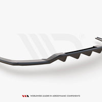 Maxton Design - CENTRAL REAR SPLITTER (VERTICAL BARS) AUDI A3 S-LINE SEDAN 8Y