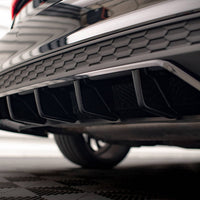 Maxton Design - CENTRAL REAR SPLITTER (VERTICAL BARS) AUDI A3 S-LINE SEDAN 8Y