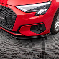 Maxton Design - STREET PRO FRONT SPLITTER + FLAPS AUDI A3 8Y