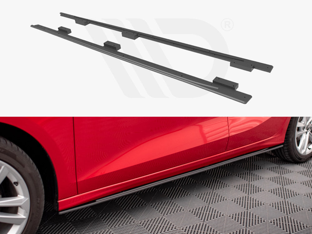 Maxton Design - STREET PRO SIDE SKIRTS DIFFUSERS AUDI A3 8Y