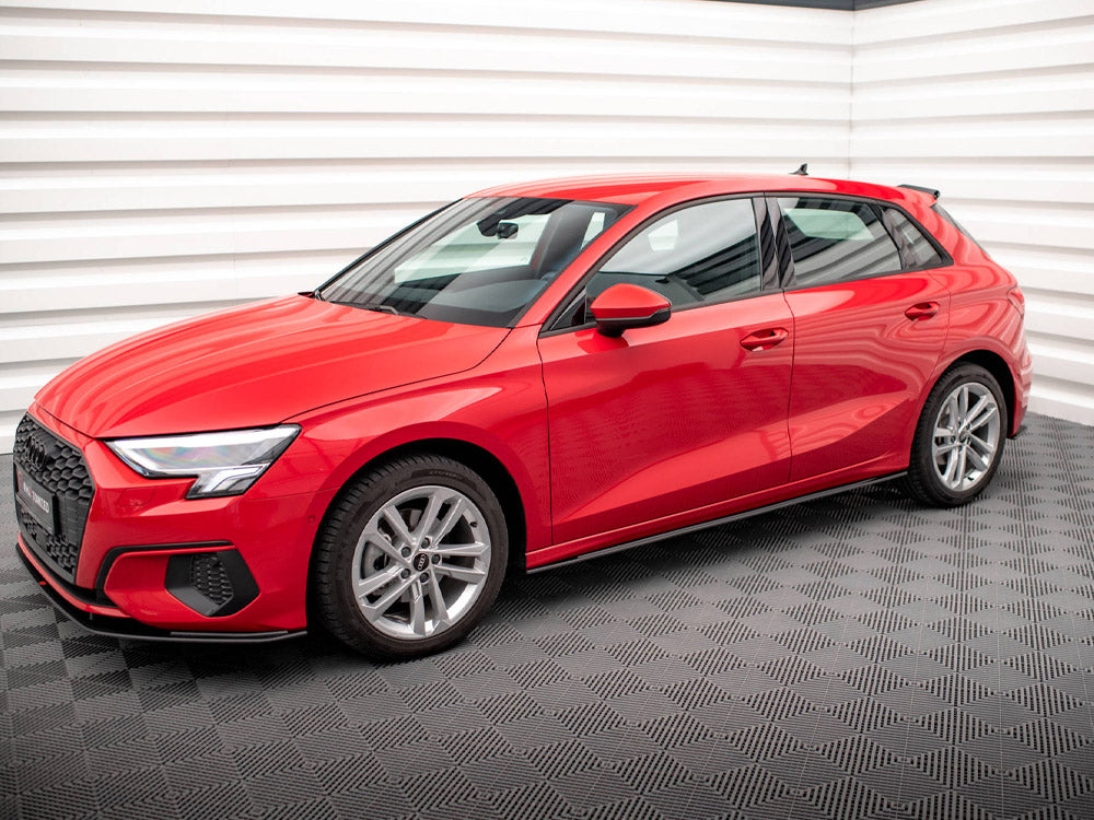 Maxton Design - STREET PRO SIDE SKIRTS DIFFUSERS AUDI A3 8Y