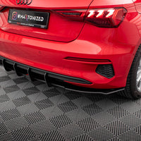 Maxton Design - STREET PRO REAR DIFFUSER AUDI A3 SPORTBACK 8Y