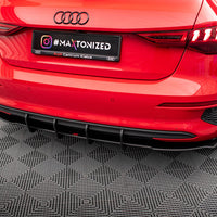 Maxton Design - STREET PRO REAR VALANCE + FLAPS AUDI A3 SPORTBACK 8Y