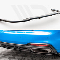 Maxton Design - CENTRAL REAR SPLITTER (VERTICAL BARS) AUDI A5 S-LINE F5 FACELIFT