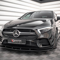 Maxton Design - STREET PRO FRONT SPLITTER MERCEDES A35 AMG / AMG-LINE W177