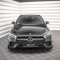 Maxton Design - STREET PRO FRONT SPLITTER + FLAPS MERCEDES A35 AMG / AMG-LINE W177