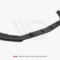 Maxton Design - STREET PRO FRONT SPLITTER + FLAPS MERCEDES A35 AMG / AMG-LINE W177