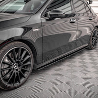 Maxton Design - STREET PRO SIDE SKIRTS DIFFUSERS MERCEDES A35 AMG / AMG-LINE W177
