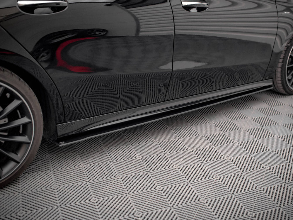 Maxton Design - STREET PRO SIDE SKIRTS DIFFUSERS MERCEDES A35 AMG / AMG-LINE W177