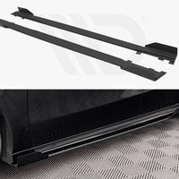 Maxton Design - STREET PRO SIDE SKIRTS DIFFUSERS + FLAPS MERCEDES A35 AMG / AMG-LINE W177