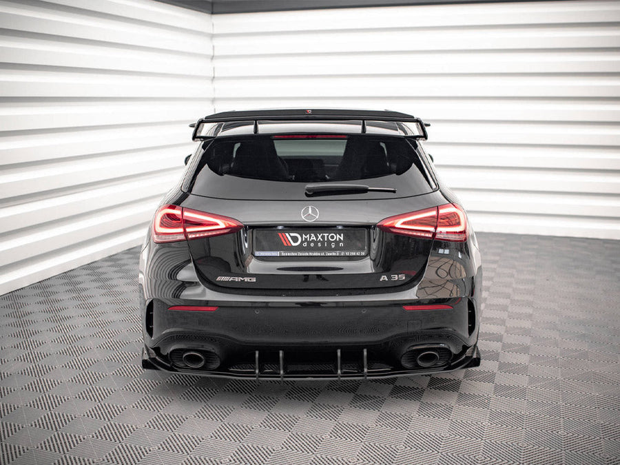 Maxton Design - STREET PRO REAR VALANCE + FLAPS MERCEDES A35 AMG HATCHBACK W177