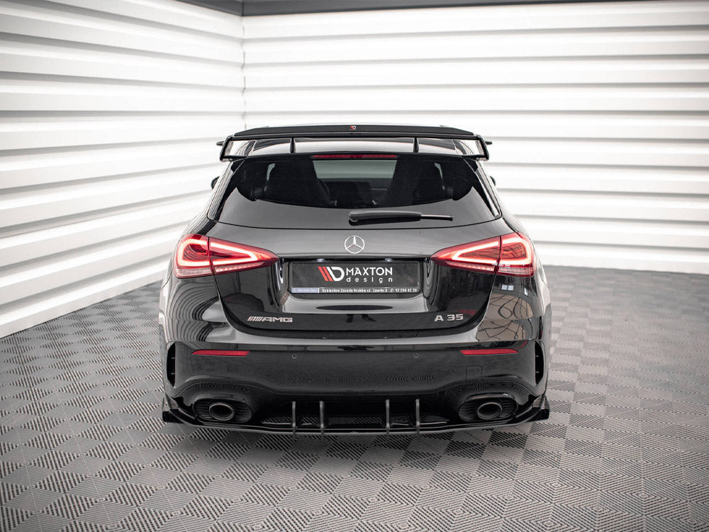 Maxton Design - STREET PRO REAR VALANCE + FLAPS MERCEDES A35 AMG HATCHBACK W177