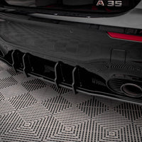 Maxton Design - STREET PRO REAR VALANCE + FLAPS MERCEDES A35 AMG HATCHBACK W177