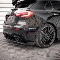 Maxton Design - STREET PRO REAR VALANCE + FLAPS MERCEDES A35 AMG HATCHBACK W177