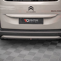 Maxton Design - CENTRAL REAR SPLITTER CITROEN BERLINGO MK3