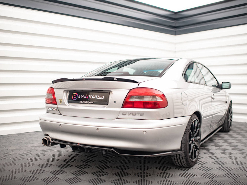 Maxton Design - CENTRAL REAR SPLITTER (VERTICAL BARS) VOLVO C70 MK1