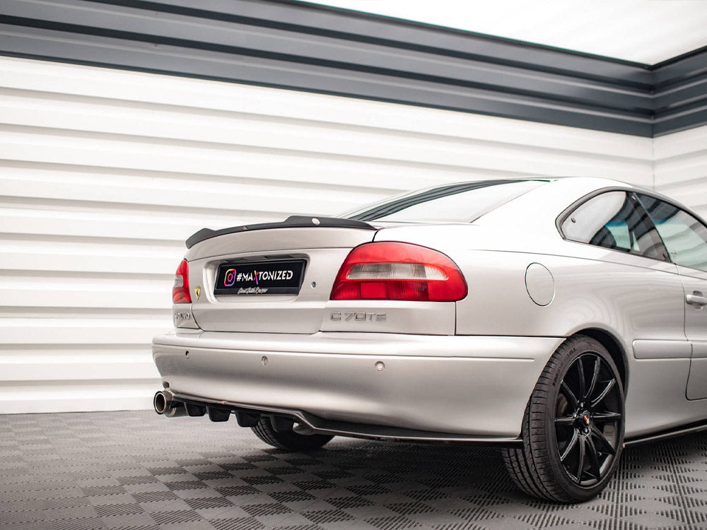 Maxton Design - CENTRAL REAR SPLITTER (VERTICAL BARS) VOLVO C70 MK1