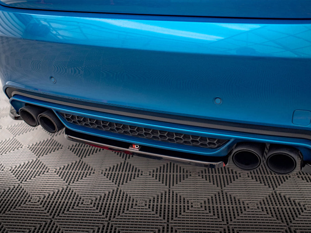 Maxton Design - CENTRAL REAR SPLITTER BMW X6 M F86