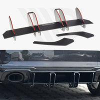 Maxton Design - REAR DIFFUSER V.2 AUDI RS3 8V FL SPORTBACK