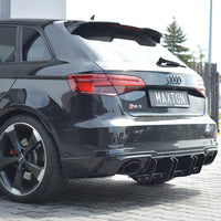 Maxton Design - REAR DIFFUSER V.2 AUDI RS3 8V FL SPORTBACK