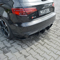 Maxton Design - REAR DIFFUSER V.2 AUDI RS3 8V FL SPORTBACK