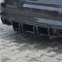 Maxton Design - REAR DIFFUSER V.2 AUDI RS3 8V FL SPORTBACK