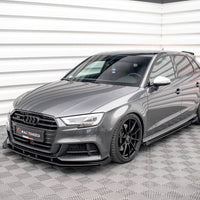 Maxton Design - FRONT FLAPS AUDI S3 SPORTBACK 8V FACELIFT