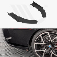 Maxton Design - STREET PRO REAR SIDE SPLITTERS + FLAPS BMW 4 M-PACK G22