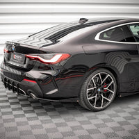 Maxton Design - STREET PRO REAR SIDE SPLITTERS + FLAPS BMW 4 M-PACK G22