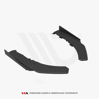 Maxton Design - STREET PRO REAR SIDE SPLITTERS + FLAPS BMW 4 M-PACK G22