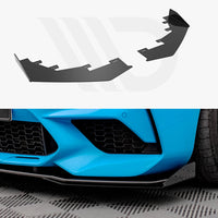 Maxton Design - FRONT FLAPS BMW M2 COMPETITION F87