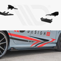 Maxton Design - SIDE FLAPS FORD FIESTA MK8/8.5 ST / ST-LINE