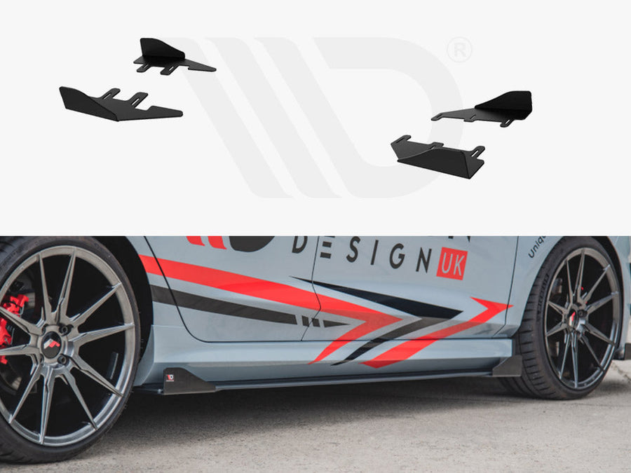 Maxton Design - SIDE FLAPS FORD FIESTA MK8/8.5 ST / ST-LINE