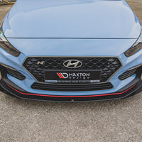 Maxton Design - STREET PRO DURABILITY FRONT SPLITTER + FLAPS HYUNDAI I30 N MK3 HATCHBACK / FASTBACK