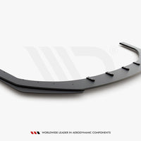 Maxton Design - STREET PRO DURABILITY FRONT SPLITTER + FLAPS HYUNDAI I30 N MK3 HATCHBACK / FASTBACK