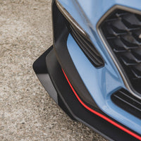 Maxton Design - STREET PRO DURABILITY FRONT SPLITTER + FLAPS HYUNDAI I30 N MK3 HATCHBACK / FASTBACK