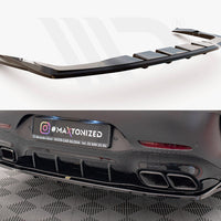 Maxton Design - CENTRAL REAR SPLITTER (VERTICAL BARS) MERCEDES AMG GT 63S 4-DOOR COUPE AERO