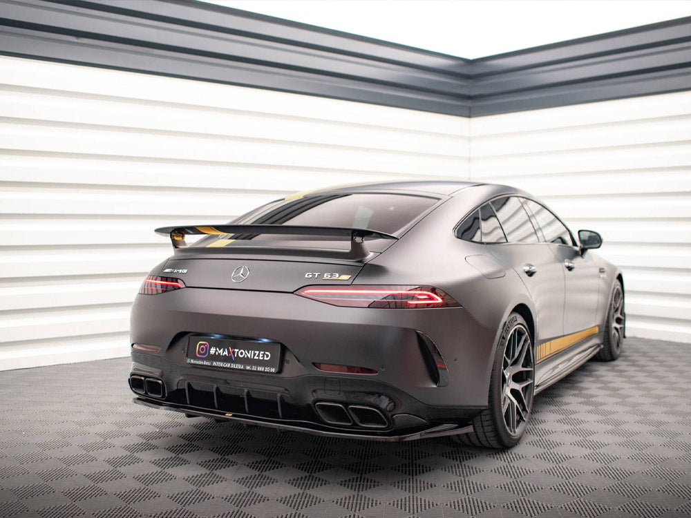 Maxton Design - CENTRAL REAR SPLITTER (VERTICAL BARS) MERCEDES AMG GT 63S 4-DOOR COUPE AERO