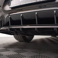 Maxton Design - CENTRAL REAR SPLITTER (VERTICAL BARS) MERCEDES AMG GT 63S 4-DOOR COUPE AERO