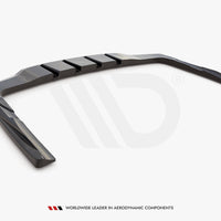 Maxton Design - CENTRAL REAR SPLITTER (VERTICAL BARS) MERCEDES AMG GT 63S 4-DOOR COUPE AERO