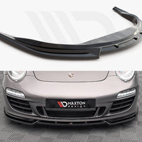 Maxton Design - FRONT SPLITTER V.2 PORSCHE 911 CARRERA GTS 997 FACELIFT